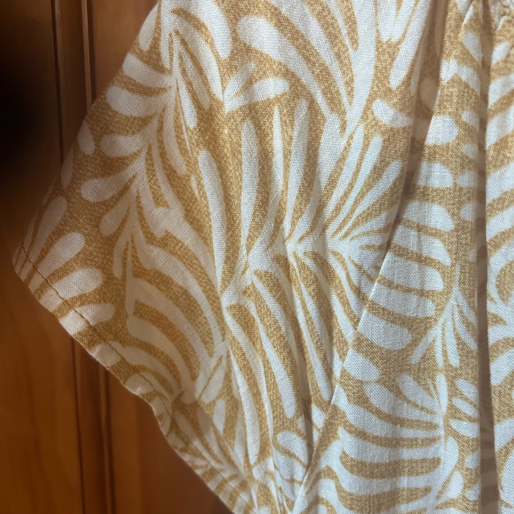 Rachel Zoe Cream and Tan Maxi Dress, no tags but never worn - Picture 4 of 7